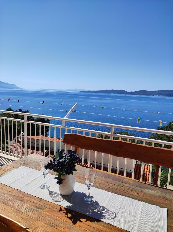 Beautiful Apartment 80 M From The Sea Marusici  エクステリア 写真
